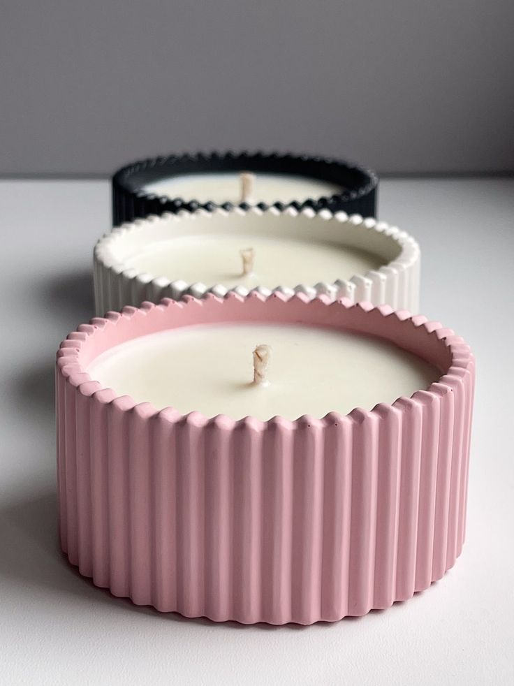 Minimalist candle jar