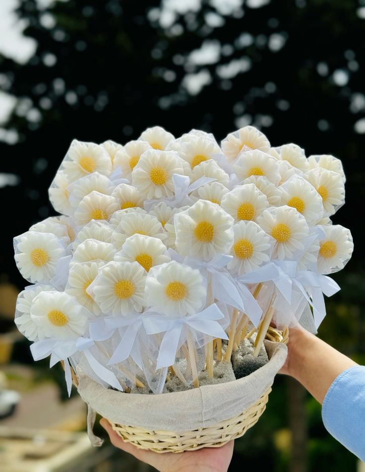 Peony Candle with stick
