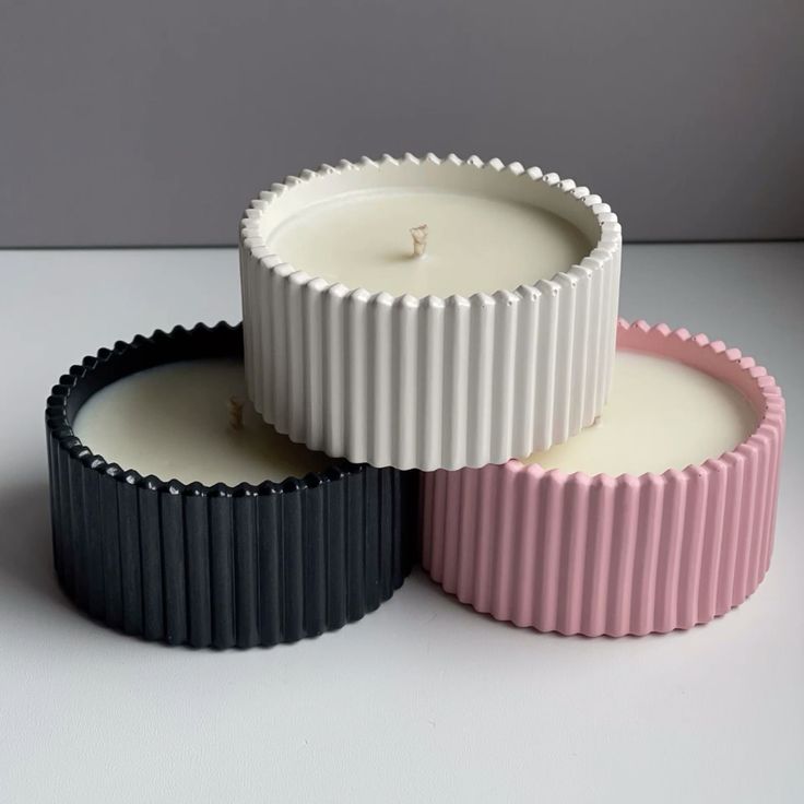 Minimalist candle jar