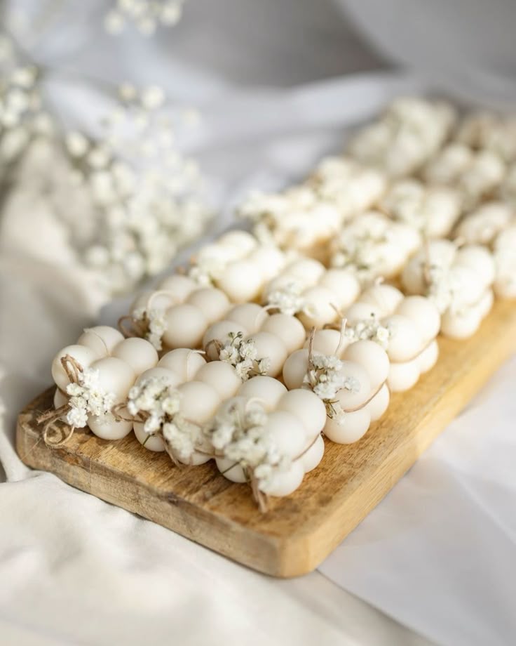 Mini bubble Candle with Decorations