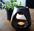 Fragrance Oil Burner black/white