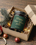 New year scented candle