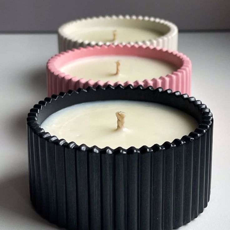 Minimalist candle jar
